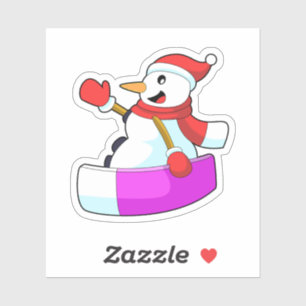 Sticker Snowman comme Snowboardeur avec Sonowboard.PNG
