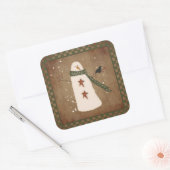 Sticker Snowman Primitif (Enveloppe)