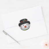 Sticker Snowman très mignon (Enveloppe)