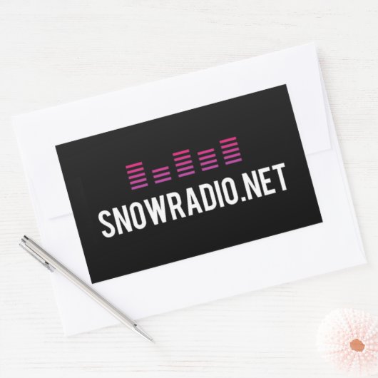 Sticker SNOWRADIO (Enveloppe)