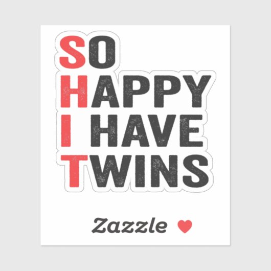 Sticker So Happy I (Feuille)