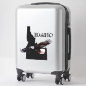 STICKER SOARING PATRIOT EAGLE IDAHO (Sur valise)