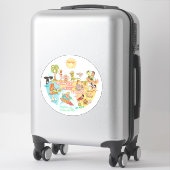 Sticker SoCal (Sur valise)
