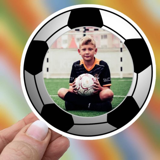 Sticker Soccer Ball Sports Photo