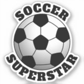 Sticker Soccer Superstar Sports (Recto)
