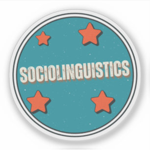 Sticker Sociolinguistique