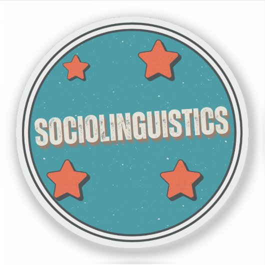 Sticker Sociolinguistique (Devant)