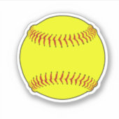 Sticker Softball (Devant)