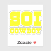 STICKER SOI COWBOY (Feuille)