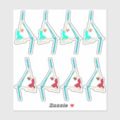 Sticker Soies aériennes (Feuille)