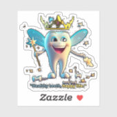 Sticker Soins dentaires dentistes. Haut (Feuille)