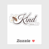 Sticker Sois gentil (Feuille)