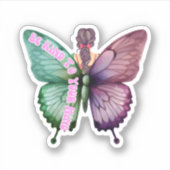 Sticker Sois gentil avec ton esprit (Devant)