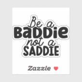 Sticker Sois un mauvais mort pas un triste mort (Feuille)