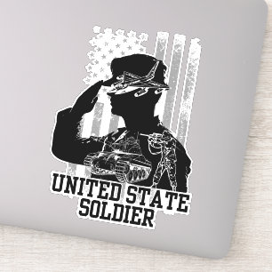 Sticker Soldat des États-Unis