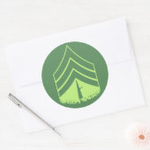 Sticker Soldat Vert (Enveloppe)