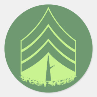 Sticker Soldat Vert