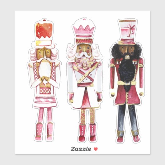 Sticker Soldats Super Cute Melanin Toy (Feuille)
