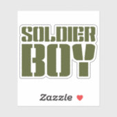 STICKER SOLDIER GARY (Feuille)