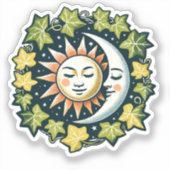 Sticker Soleil et Lune Ivy (Recto)