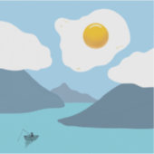 Sticker Soleil frit (Devant)