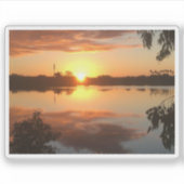 Sticker Soleil orange (Devant)