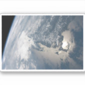 Sticker Soleil Sur Les Eaux De La Terre. (Devant)