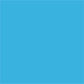 Sticker Solid Cyan Blue Background (Devant)
