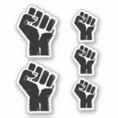 Sticker Solidarité raciale (Devant)