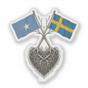 Sticker Somali-Suédois
