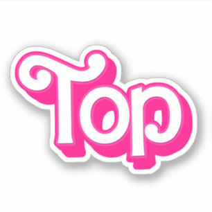 Sticker Sommet Rose