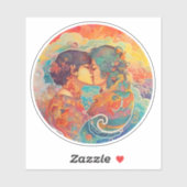 Sticker Son Amour, Son Chemin (Feuille)