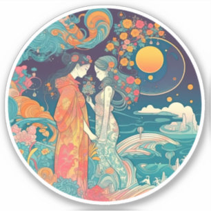 Sticker Son Amour, Son Chemin