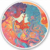 Sticker Son Amour, Son Chemin (Devant)