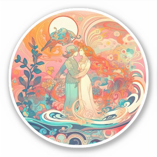 Sticker Son Amour, Son Chemin (Devant)