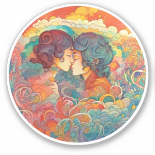 Sticker Son Amour, Son Chemin