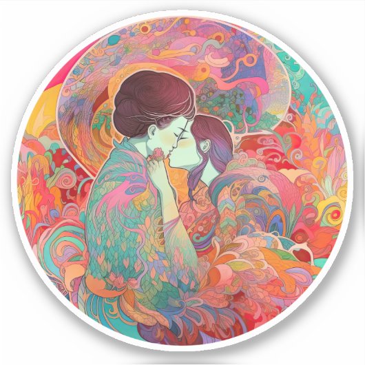 Sticker Son Amour, Son Chemin (Devant)