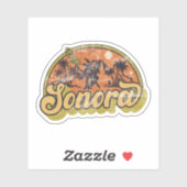 Sticker Sonora, Californie (Feuille)