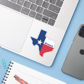 Sticker Sonora Texas (Ordinateur portable avec iPhone)