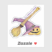 Sticker Sorcières d'Halloween (Feuille)