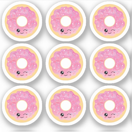 Sticker Sortie de Donut Miss Out (Devant)
