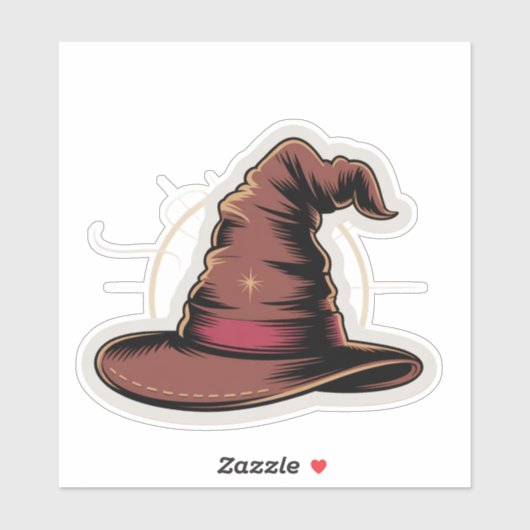 Sticker Sorting Hat (Feuille)