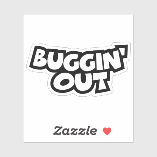 Sticker Sortir du boggin (Feuille)