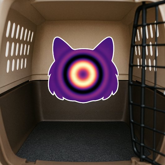 Sticker Sorts pour chats : Chat timide (Apaisant)