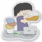 Sticker sosoHoney(39) Mondayitis (Devant)