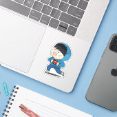 Sticker sosoHoney(3) Superman (Ordinateur portable avec iPhone)