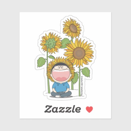 Sticker sosoMiel(29) Tournesol (Feuille)