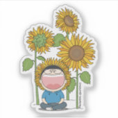 Sticker sosoMiel(29) Tournesol (Devant)