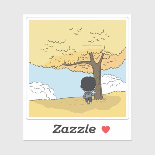 Sticker sosoMiel(50) automne (Feuille)