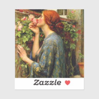 Sticker Soul of the Rose John William Waterhouse